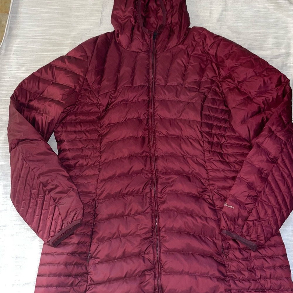 Eddie Bauer Parka Astoria Jacket in Claret Womens 2XLT